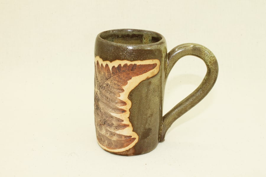 Fern Fossil Mug (Small) Frog Green