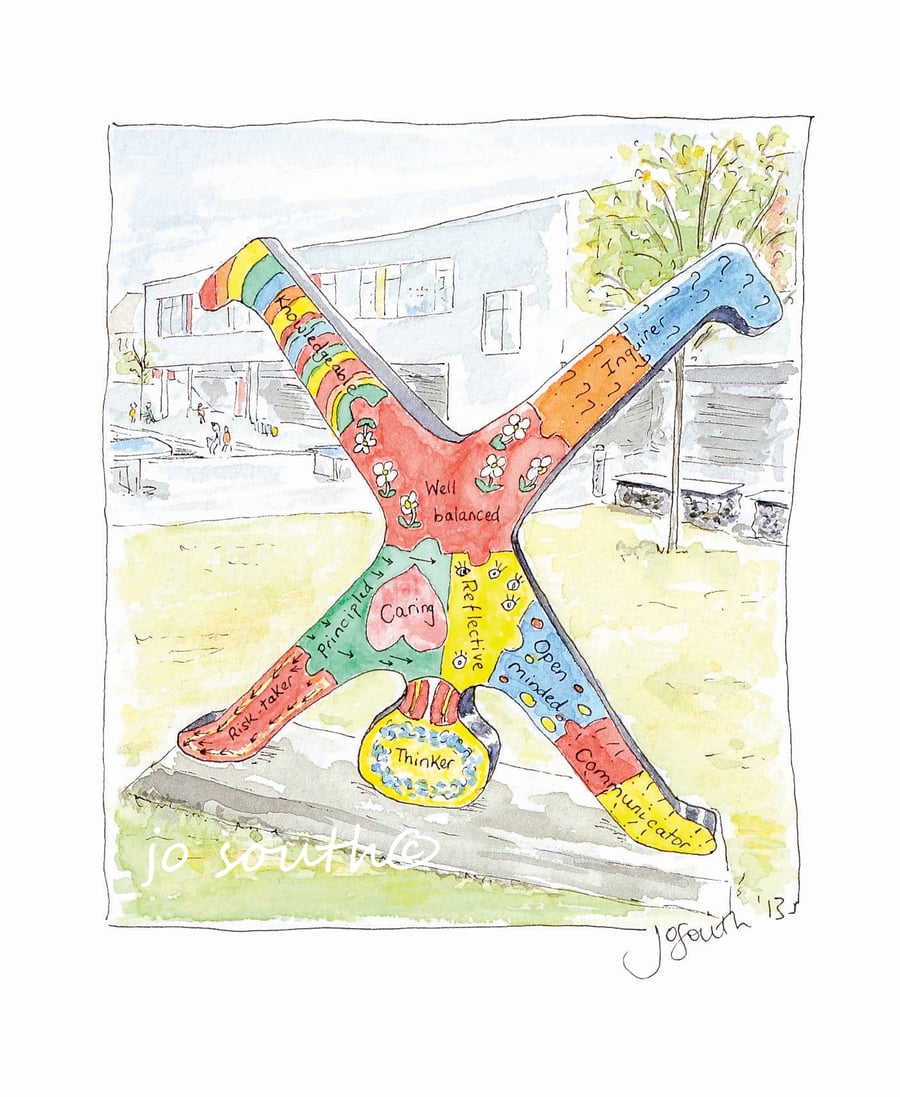 ISD Radschläger, Germany - small Art Print