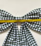 Oversized Bow - Bottle Green Gingham  - Image 8