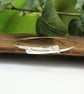 Sterling Silver Bangle with Spiral Decoration. Size Large 21cms