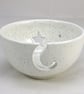 Pottery Yarn Bowl Knitting Bowl Crochet Bowl Lead free Glaze gift for her