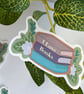     I Love Books Sticker - Book Club - Laptop and Planner Decor