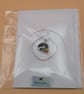Bird on Clear Fused Glass Card - Image 5