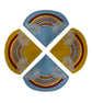 Sunshine and Rainbow Corner Bookmark: Vinyl Bookmark - Image 3
