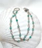 Amazonite with Sterling Silver Plated Wire - Image 5