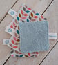 Set of 4 Handmade Makeup or Wash Pads  - Image 5
