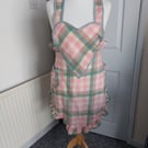 1940's retro style sweetheart apron 