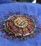 Large Covid Brooch - recycled - Image 8