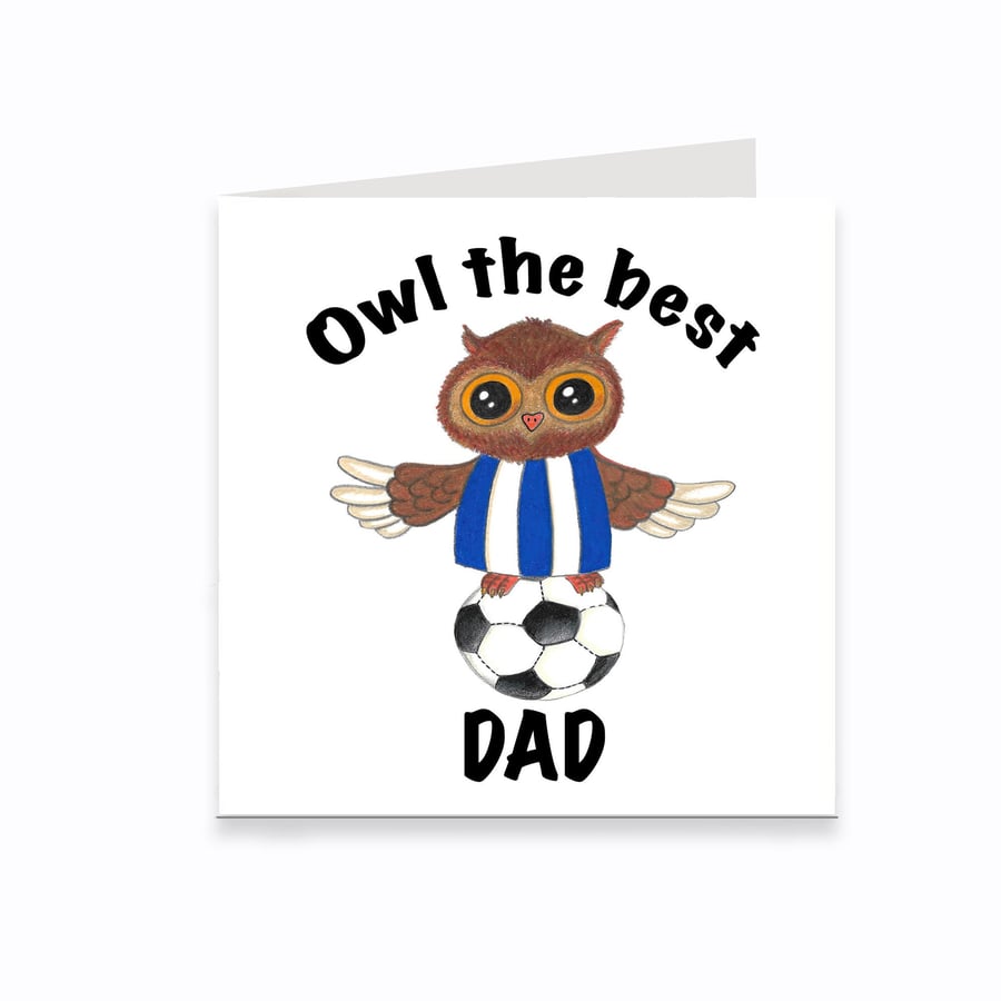 Sheffield Wednesday Father's Day card