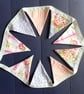 Mini (dresser) bunting in shades of pink and blue - Image 1