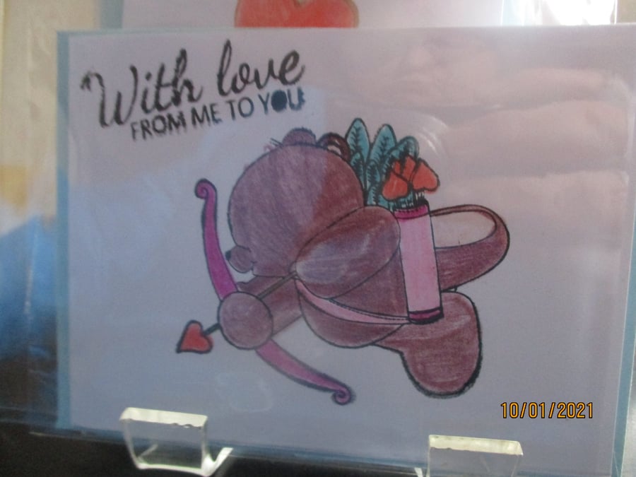 With Love From me to you Card