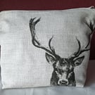 Monarch of the Glen - large makeup bag with a majestic Stag