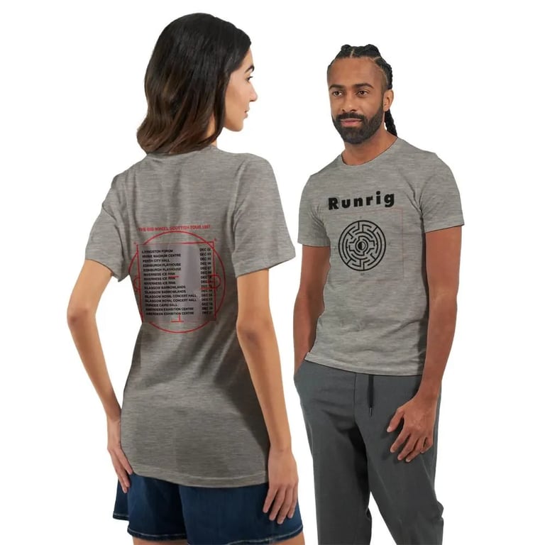 Runrig Big Wheel reproduction tour T -Shirt