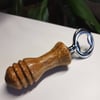 Handmade Woodturned Bottle Opener with Mango, Cherry and Oak Wood