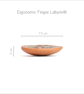 Ergonomic handheld finger labyrinth healing stone - Image 9