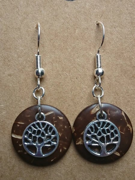 Tree of life earrings 