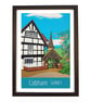 Cobham Surrey travel poster print by Susie West - Image 2