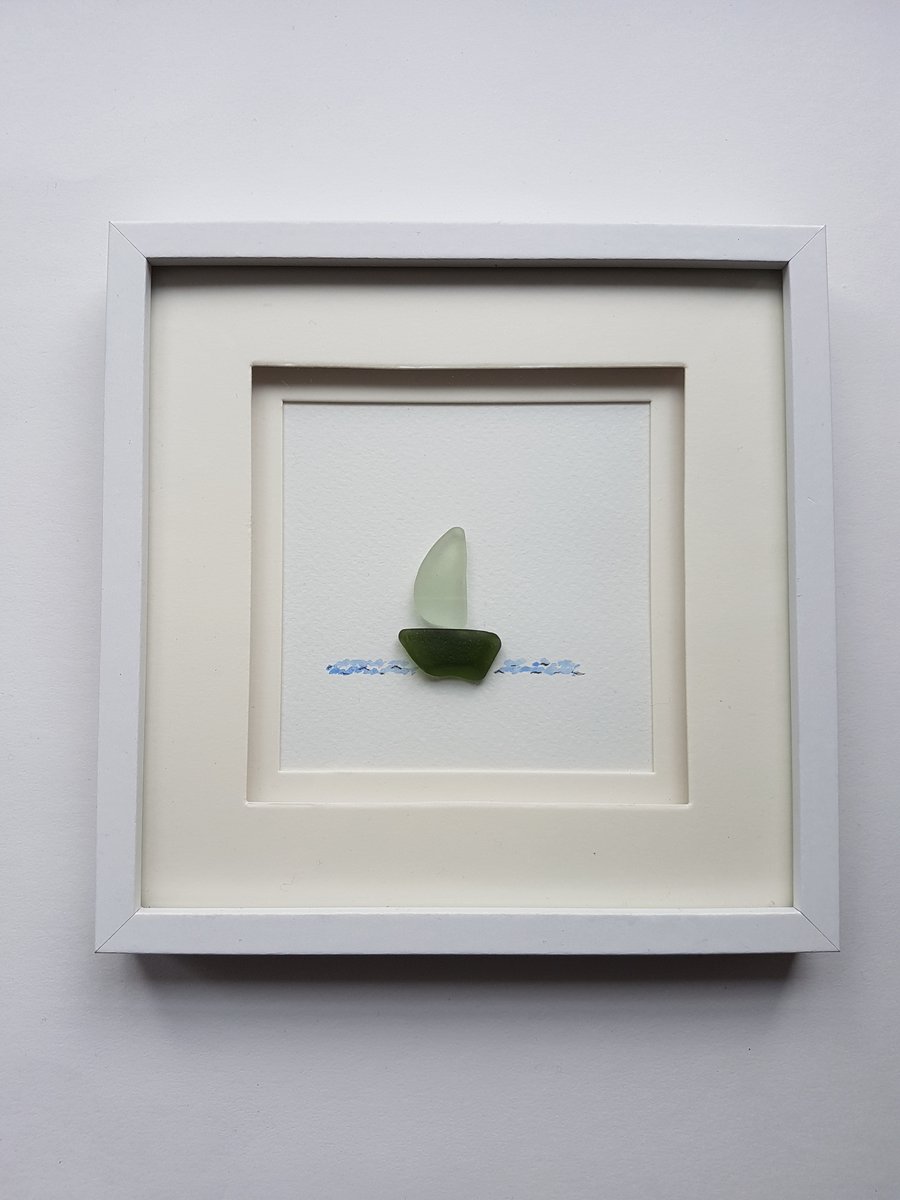 Sea Glass Boat Picture