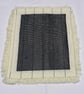 Cream & Black Square Foot Rug - Image 2
