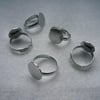 5 x Flat Pad Rings