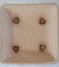 Rustic heart embossed dish - Image 1