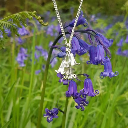 Bluebell Cluster Necklace
