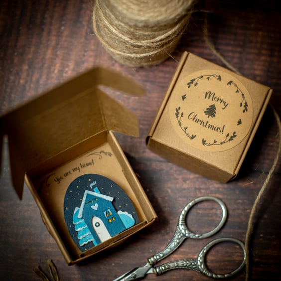 "You are my home" Christmas keepsake - Christmas card alternative