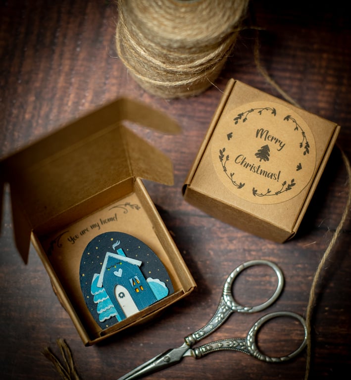 "You are my home" Christmas keepsake - Christmas card alternative