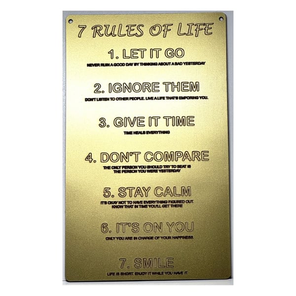 7 rules of everyday life for a calm lifestyle