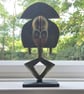 African Kota mask, free standing african mask, 3d printed tribal art,West Africa - Image 4