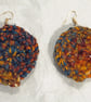 Orange Boho Earrings - Image 1