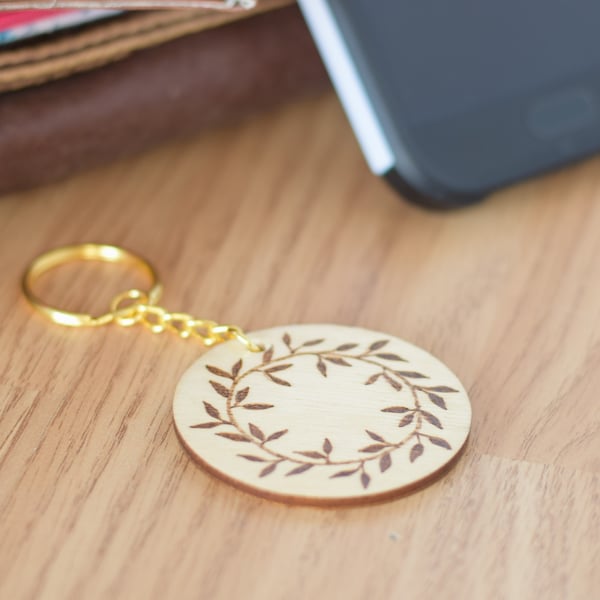 Wreath Keyring 