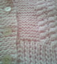 20 inch Pale pink Aran Cardigan - Image 4