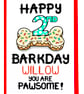 Personalised 2nd Birthday Card For The Dog, Dogs, Fur Baby Age Birthday Card - Image 4