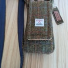 Harris Tweed Cross body mobile bag 