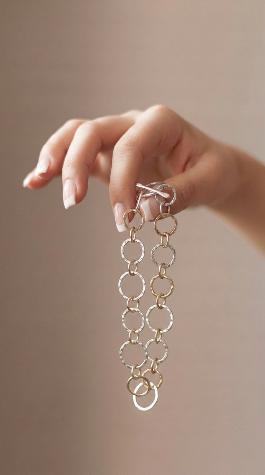 Gold Filled & Sterling Silver Bracelet