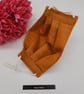 Face mask,  medium, adjustable,  3 layer, nose wire, washable in gold. - Image 7