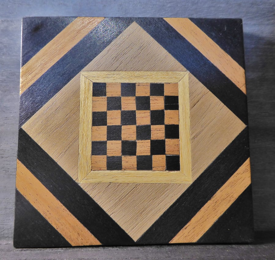 Wood Veneer Coaster