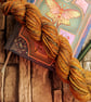 Glaze hand spun yarn – wool and plant fibres - Image 2