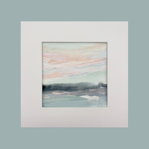 Original Seascape Painting - ‘A Dreamy Walk by the Sea’ 