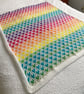 The Over the Rainbow Hearts Crocheted Blanket - Image 4