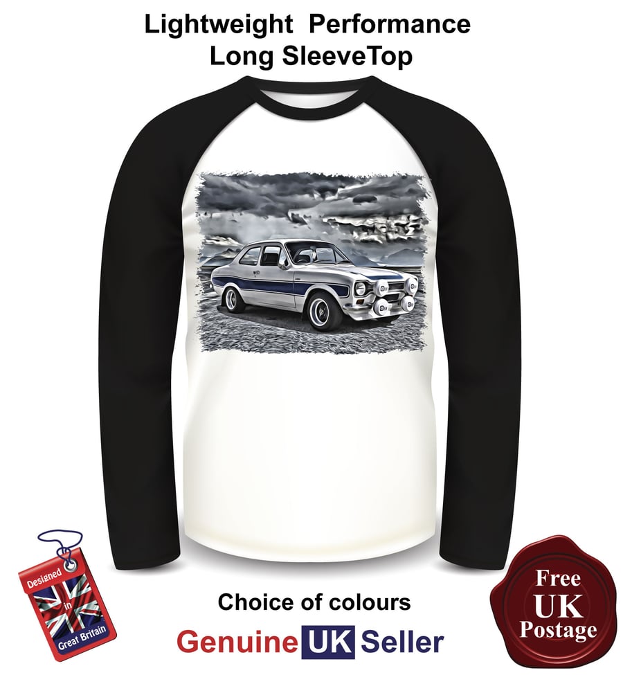 Escort MK1, Escort Mens Long Sleeve T Shirt, Escort MK1 Mens Top
