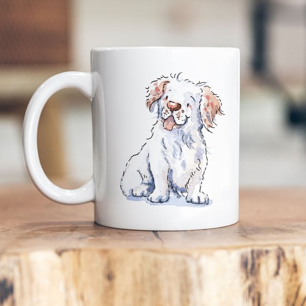 Clumber Spaniel Ceramic Mug