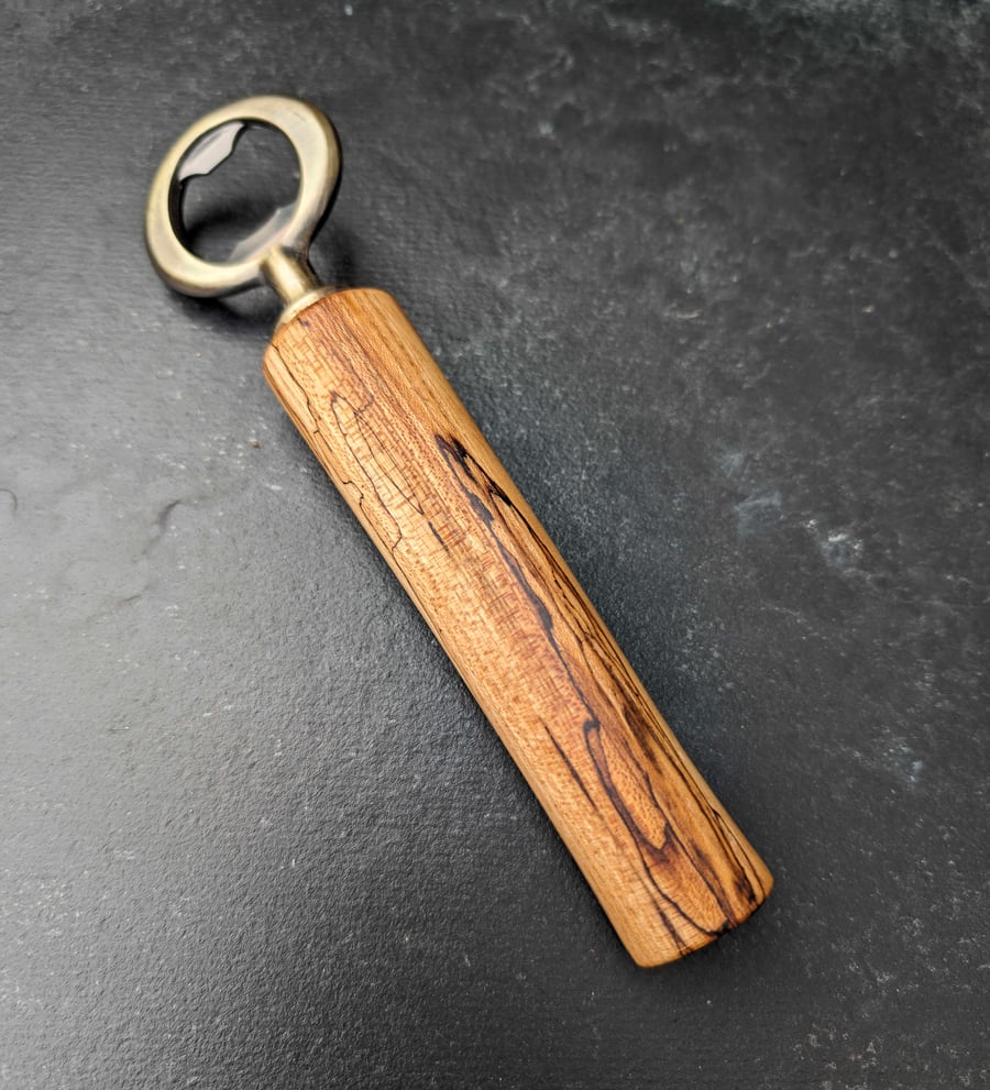 Spalted Elm Bottle Opener