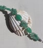 Green Aventurine Gemstone Beaded Chakra Bracelet "Cool Mint" - Image 5