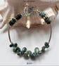 Designer Genuine Raw Emerald Bracelet  - Image 5
