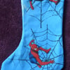 Handmade Christmas Stocking - Spiderman