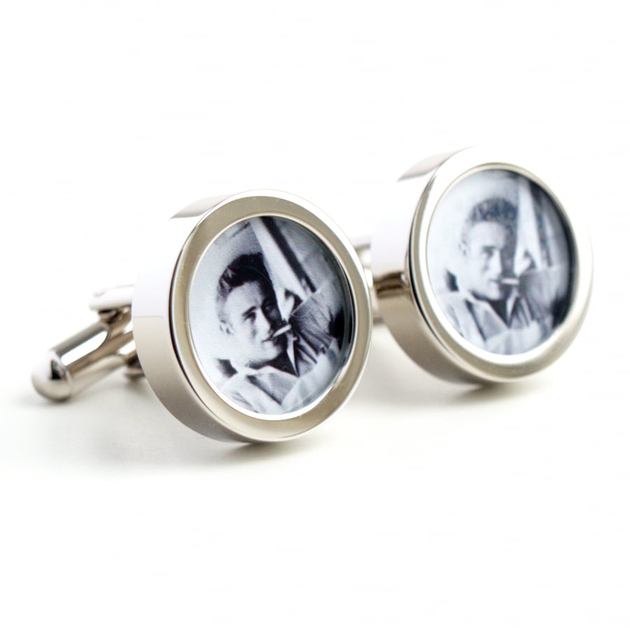 James Dean Cufflinks - Hollywood Movie Film Legend
