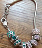 Charm bead bracelet 