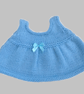 KNITTING PATTERN PDF Pastel Blue Dress for Teddy - Image 3